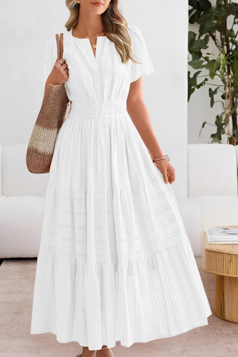 Adelphine™ - Robe d'Été Boho Breeze Légère et Élégante