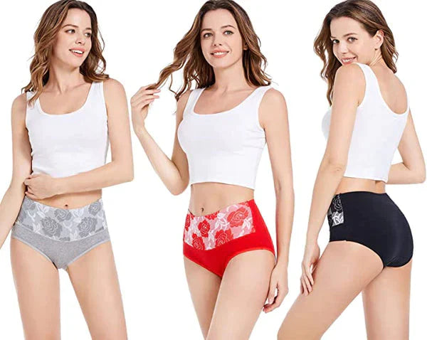 Celina™ - Culottes Haute Taille Anti-Fuites – Confort, Confiance et Contrôle du Ventre