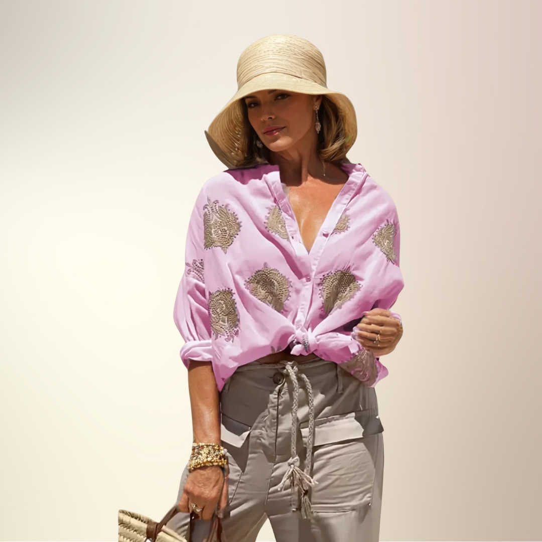 Elina™ - Blouse Chique Ibiza Style