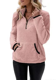 Bénédicte™ - Pull Sherpa Doux et Confortable