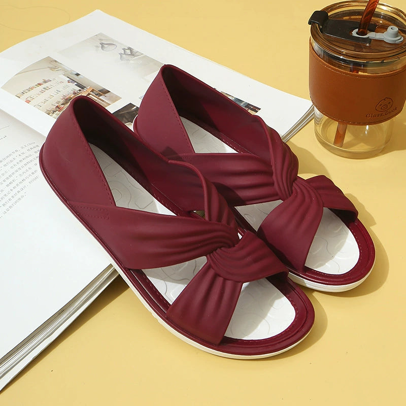 Florinda™ - Sandales confortables à nœud papillon pour femmes