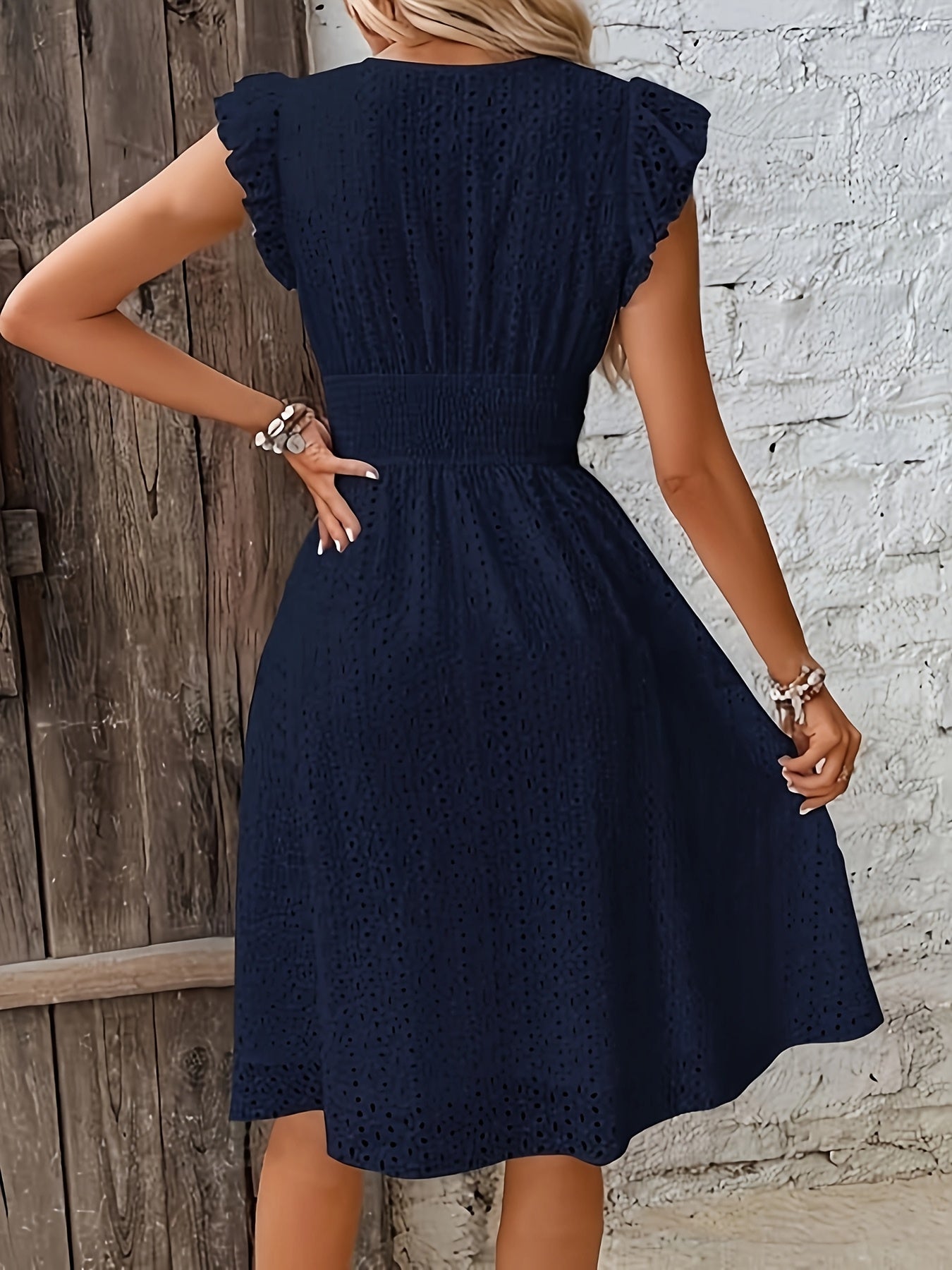 Darianne™ - Robe Portefeuille Élégante à Taille Froncée pour un Look Printanier et Estival