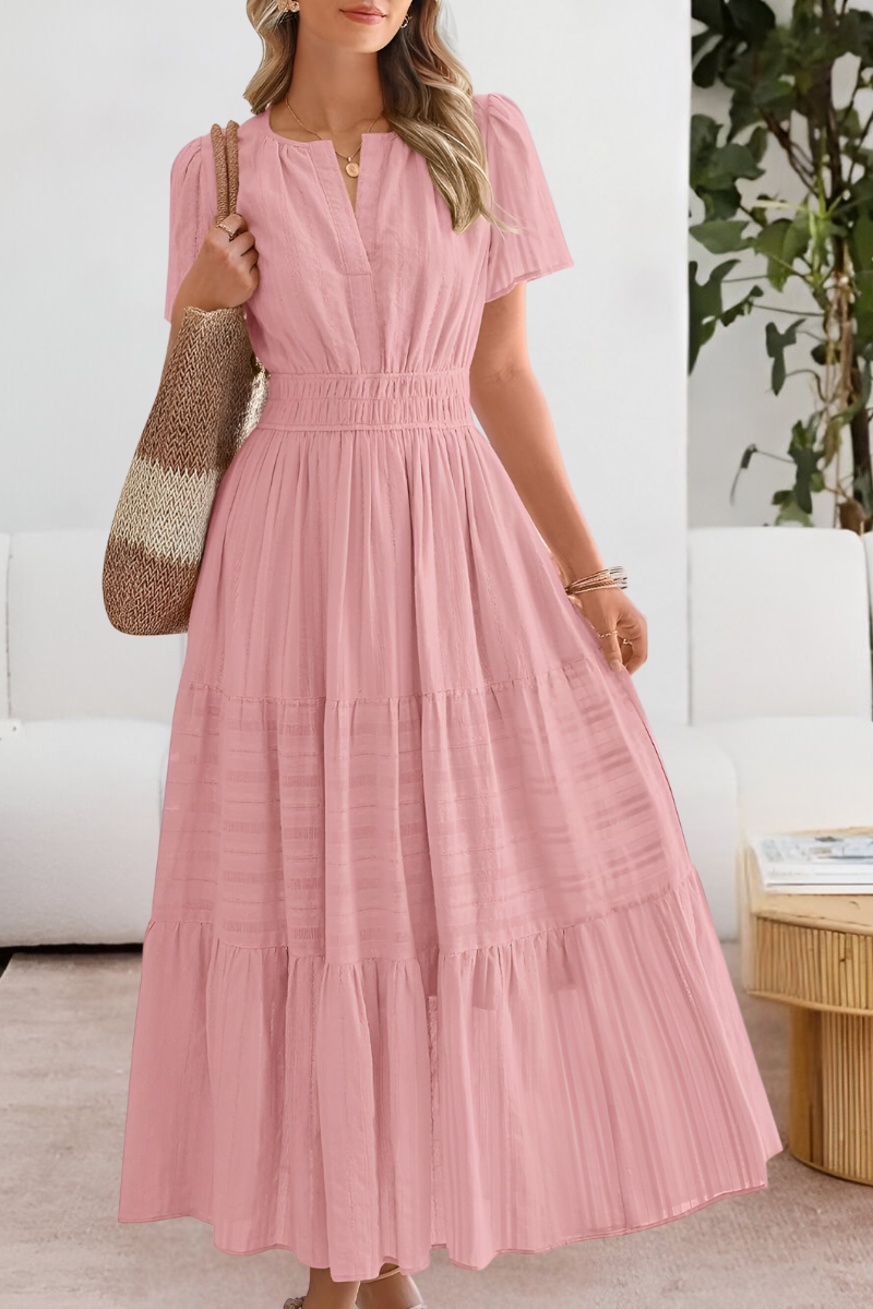 Adelphine™ - Robe d'Été Boho Breeze Légère et Élégante