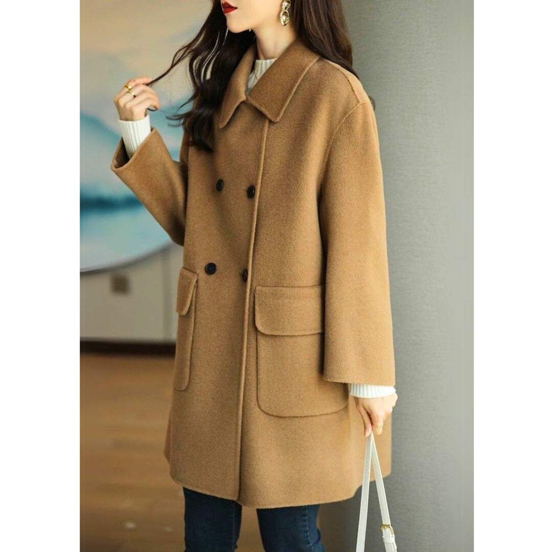 Marie™ - Manteau Long Élégant et Moderne