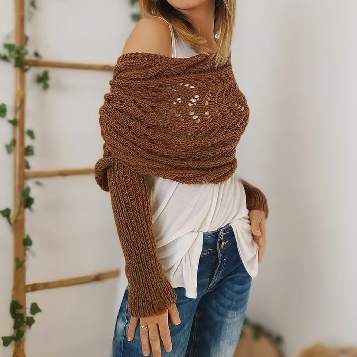 Alyssa™ - Châle en tricot boho – Flatteur et confort
