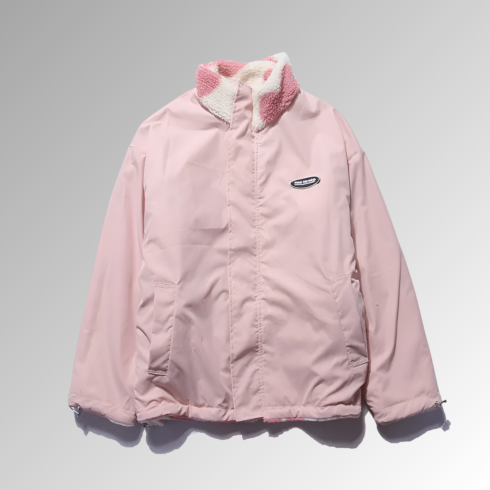 Anastasie™ - Jacket Hiver Douillet à Motifs Cœur