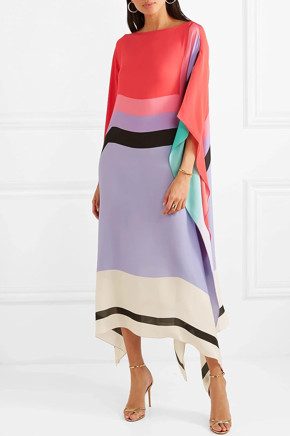 Rayna™ - Caftan Élégant à Imprimé Géométrique