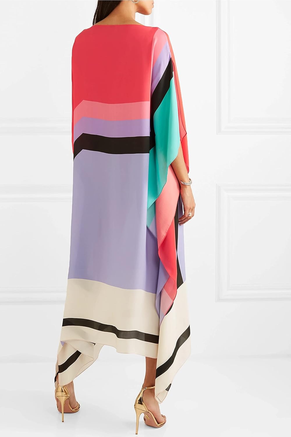 Rayna™ - Caftan Élégant à Imprimé Géométrique