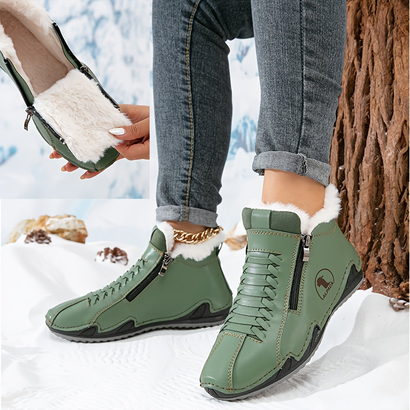 Kaliravienne - Bottines Hiver Ergonomiques Confort Plus
