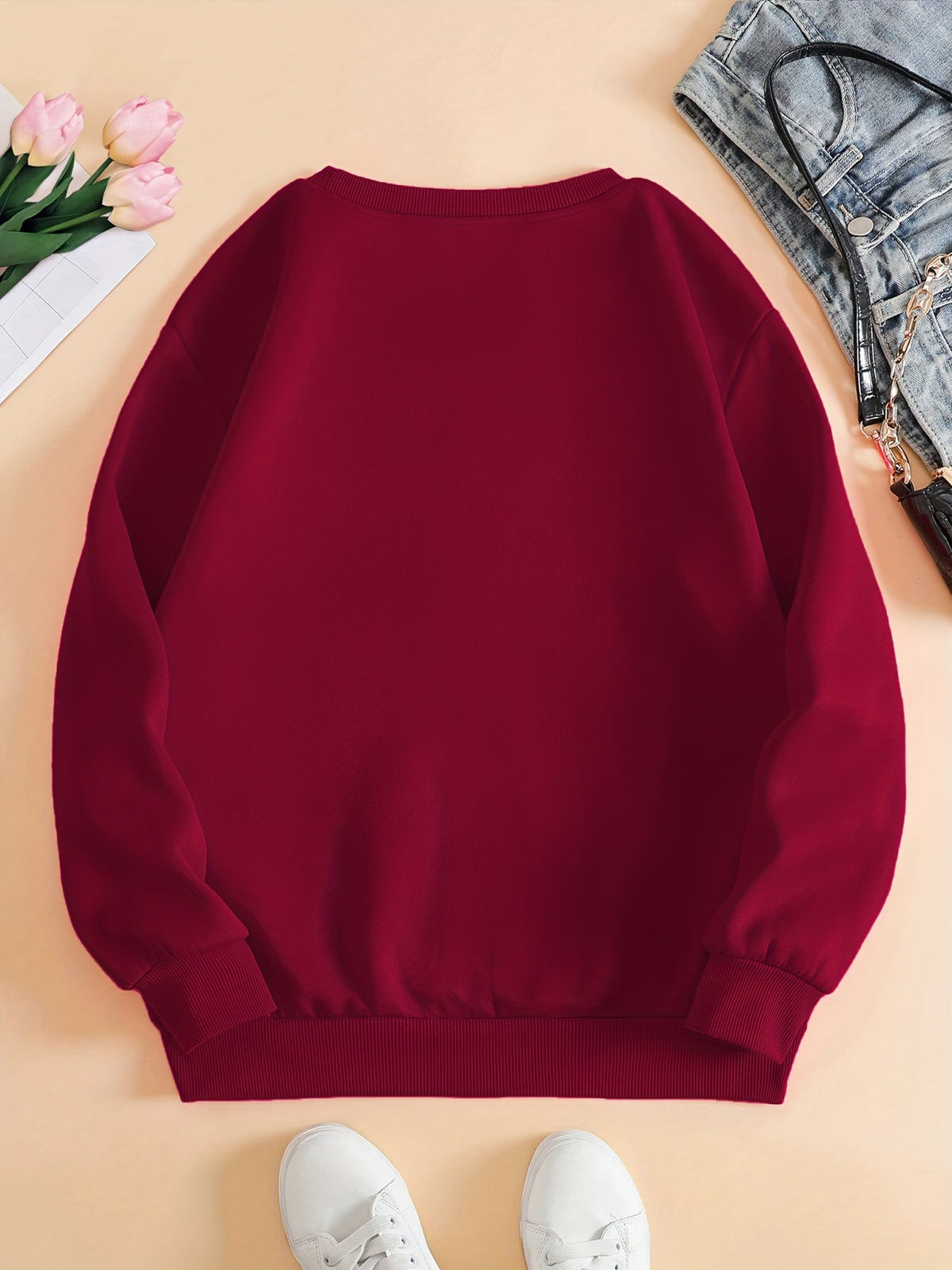 Belviera - Pull Doux à Motif Cœur