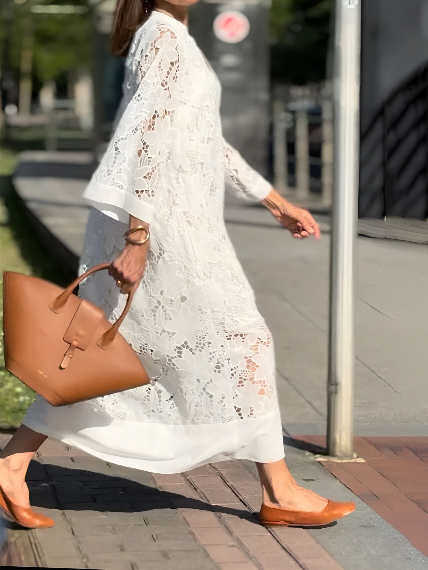Liv™ - Robe en dentelle brodée pour femmes