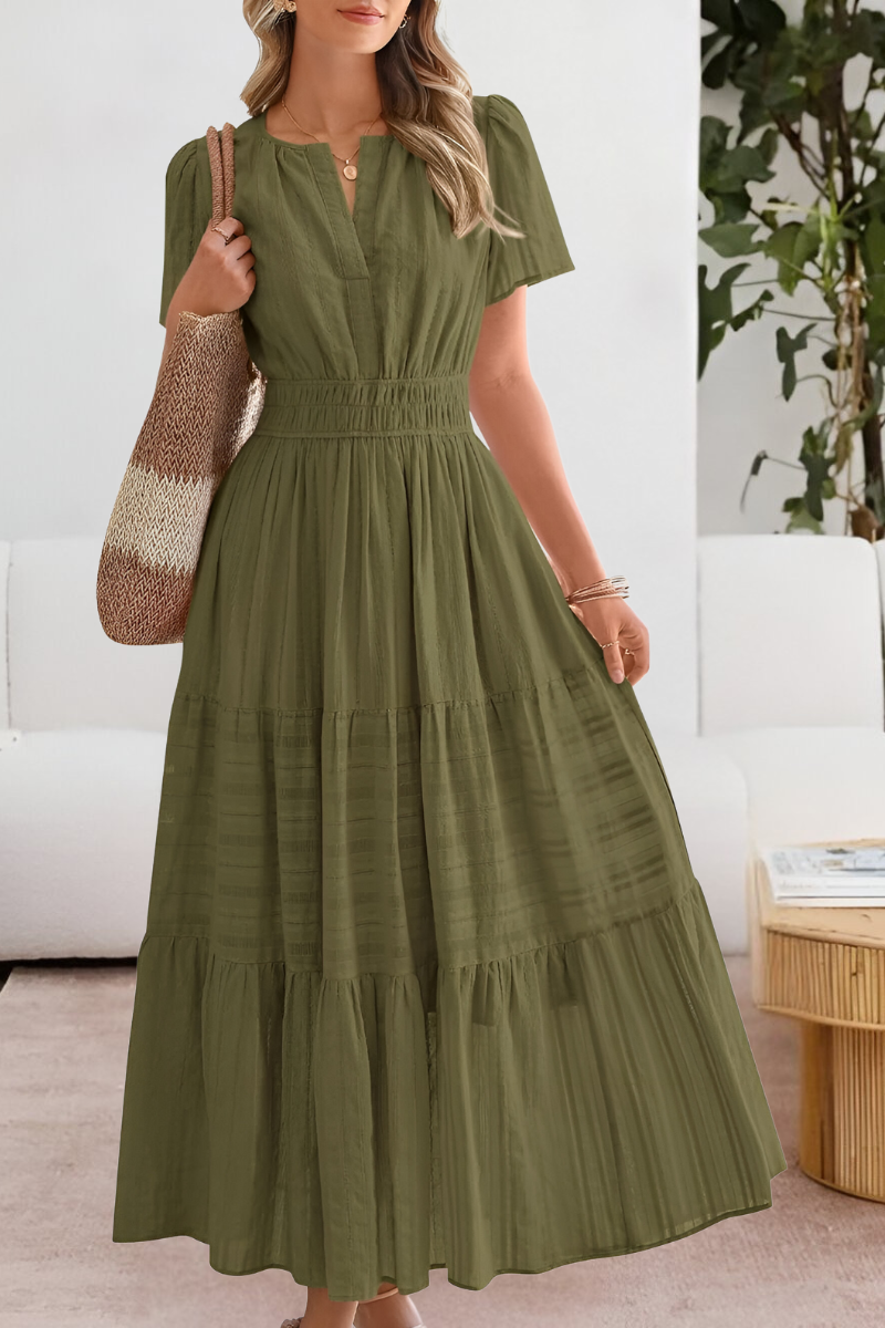Adelphine™ - Robe d'Été Boho Breeze Légère et Élégante
