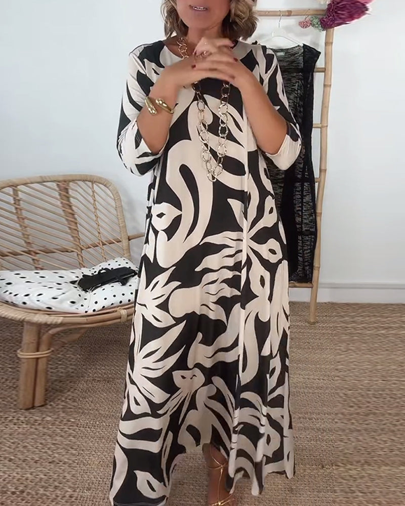 Fiona™ - Robe Longue Élégante