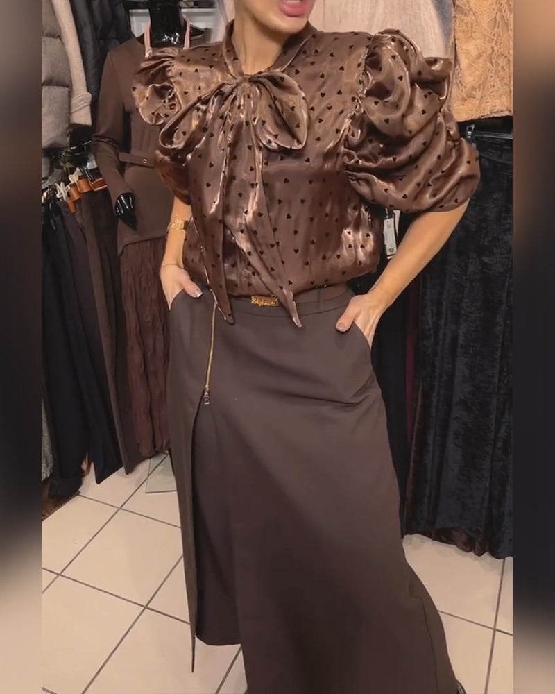 Oravelline™ - Pantalon Élégant à Fermeture Zippée Moderne