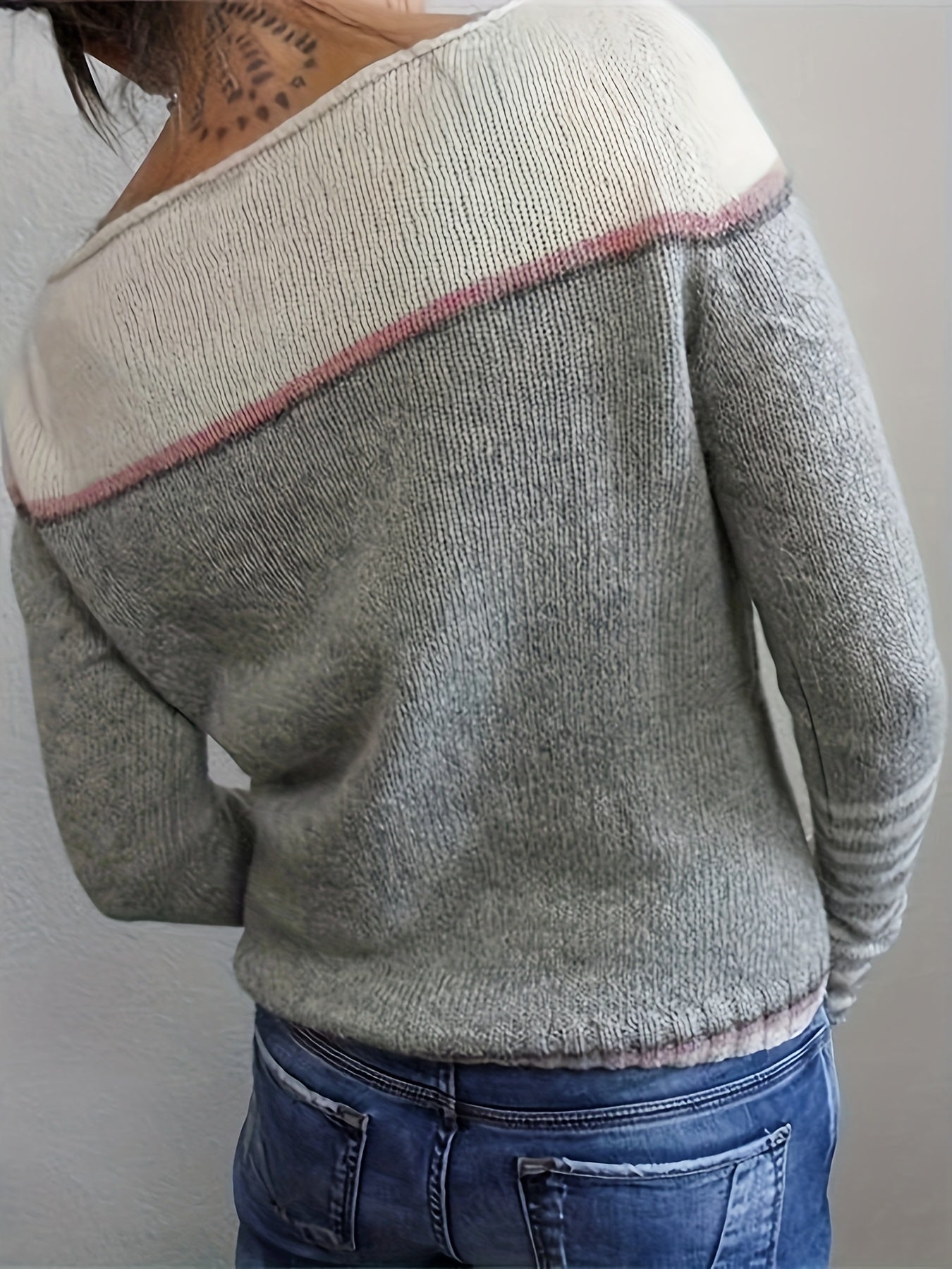 Isavielle™ - Pull Rayé En Cachemire