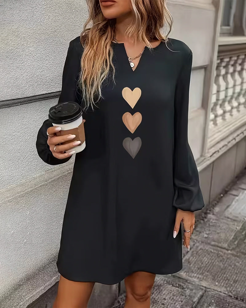 Cyraline™ - Robe Droite Cœur Affiné