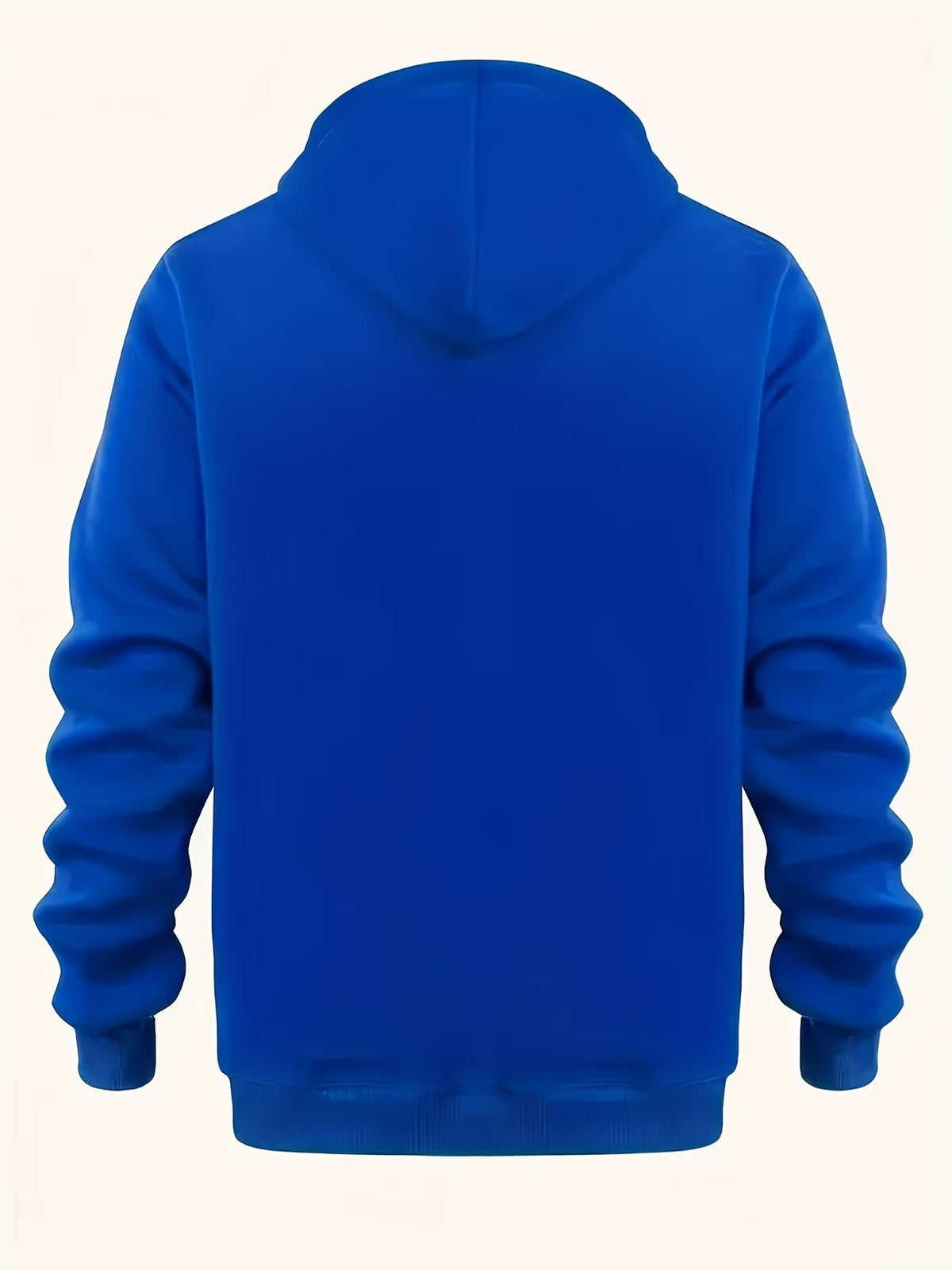 Loic - Sweat à capuche homme slim fit à zip asymétrique et imprimé