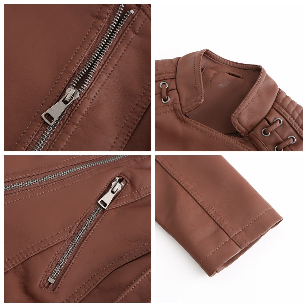 Cleo™ - Veste en agneau lavé