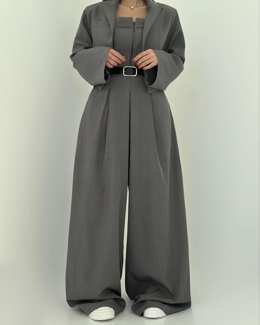 Cyravine™ - Ensemble Femme Bustier et Veste Style Élégant et Tendance