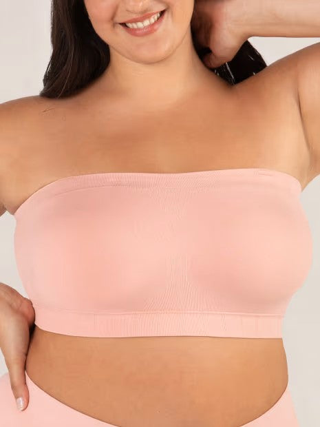 Lysena - Soutien-gorge bandeau sans bretelles ajustable avec confort sans fil
