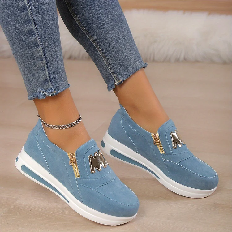 Nella™ - Chaussures Orthopédiques Confortables avec Plateforme Casual Slip-on pour Femme