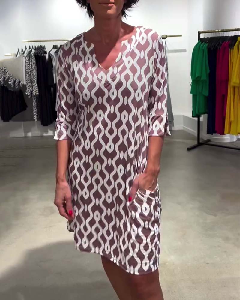 Tiana™ - Robe Midi Élégante