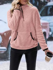 Bénédicte™ - Pull Sherpa Doux et Confortable