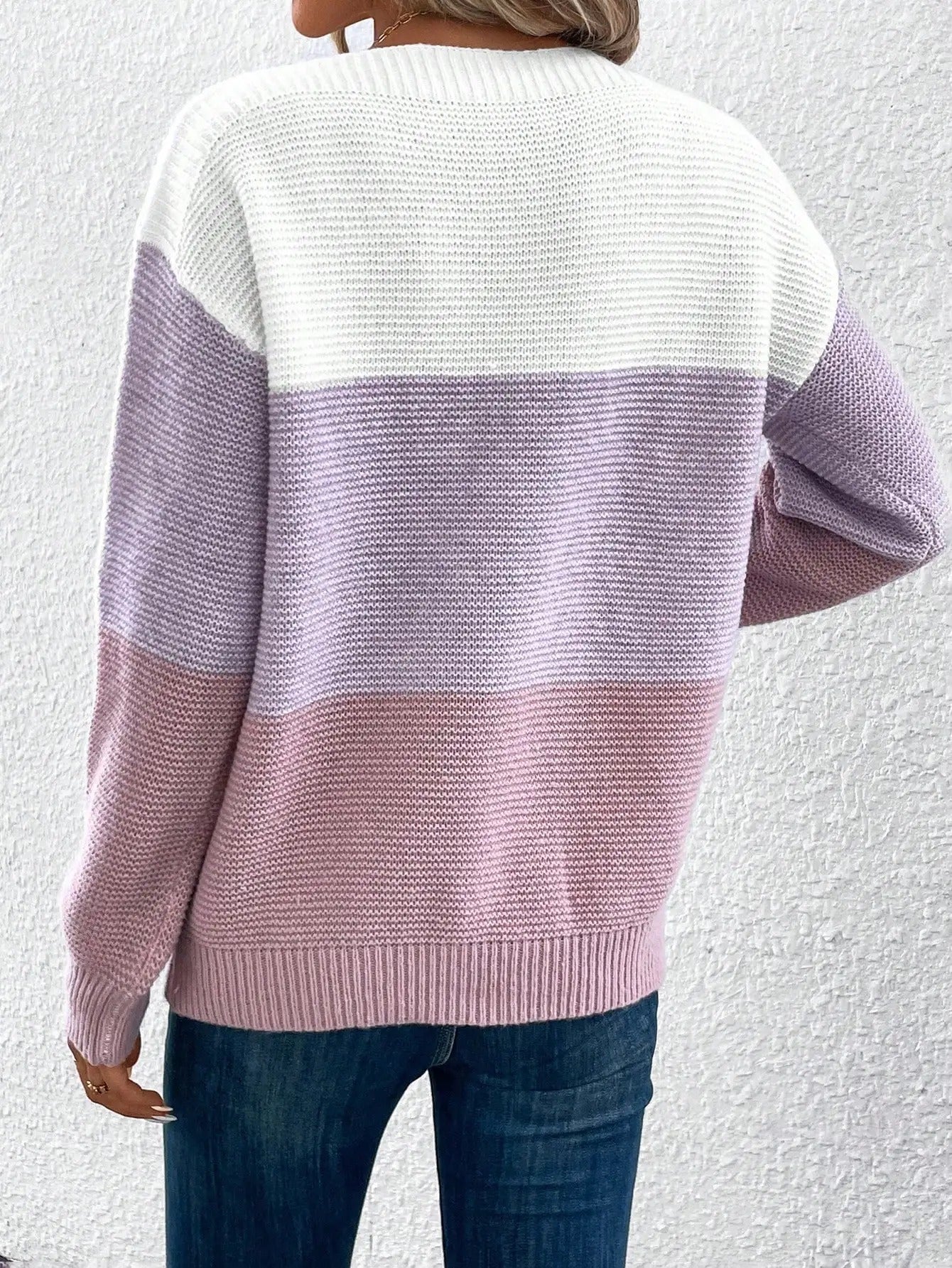Maryse™ - Pull Tricoté Ombre Élégant et Confortable