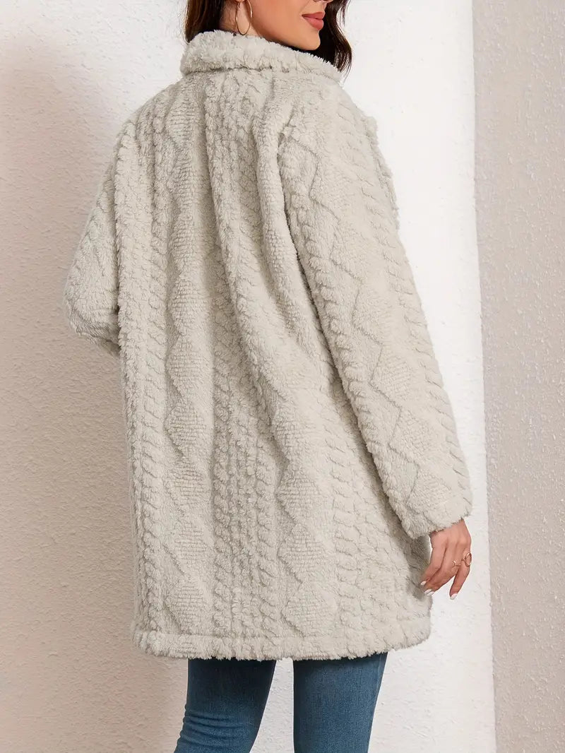 Léa™ - Manteau en fausse fourrure pour femme