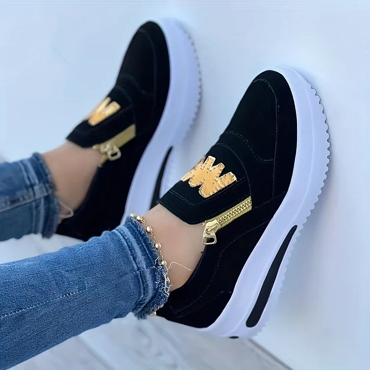 Nella™ - Chaussures Orthopédiques Confortables avec Plateforme Casual Slip-on pour Femme
