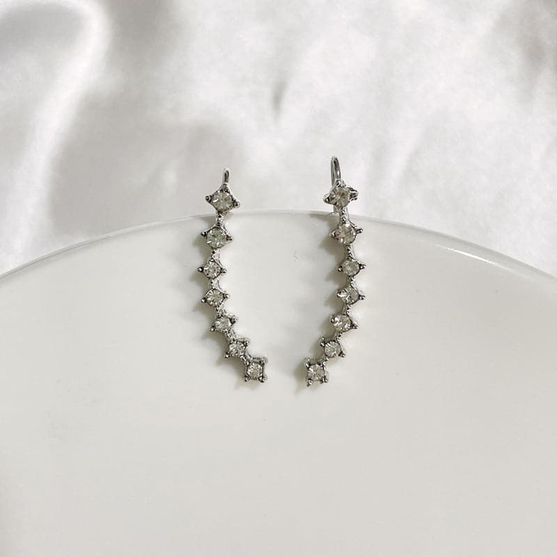 Océane™ - Boucles d'oreilles sept étoiles scintillantes