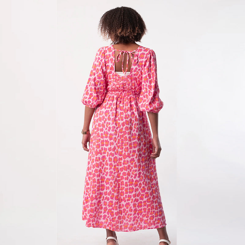 Cenovia™ - Robe Imprimée Femme à Décolleté V Élégant