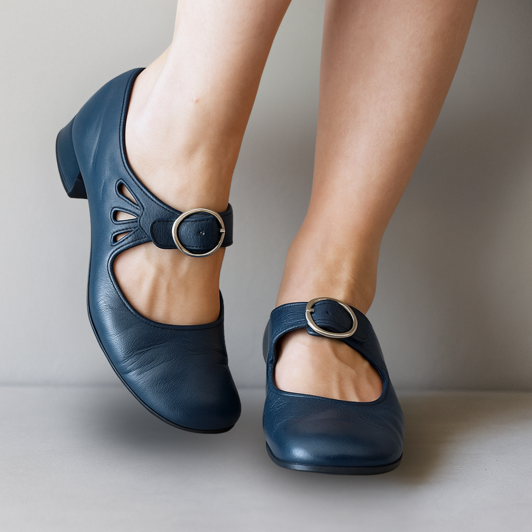 Ivelina™ - Sandales Orthopédiques en Cuir avec Semelle Confortable