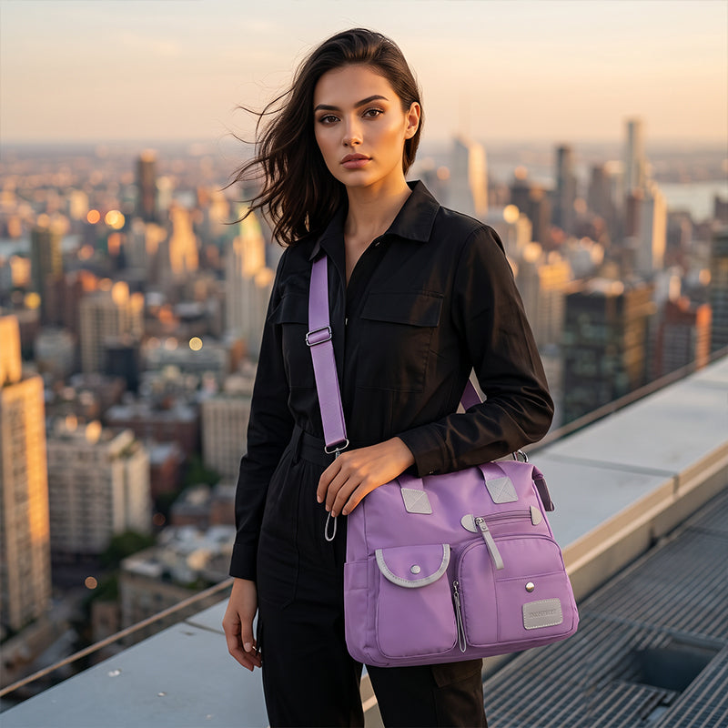 Briona - Grand sac tote femme imperméable en nylon