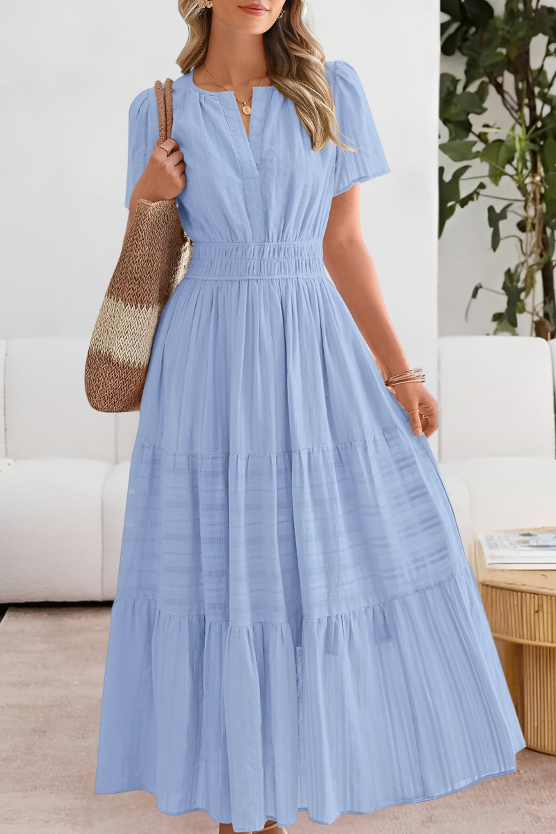 Adelphine™ - Robe d'Été Boho Breeze Légère et Élégante