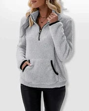 Bénédicte™ - Pull Sherpa Doux et Confortable