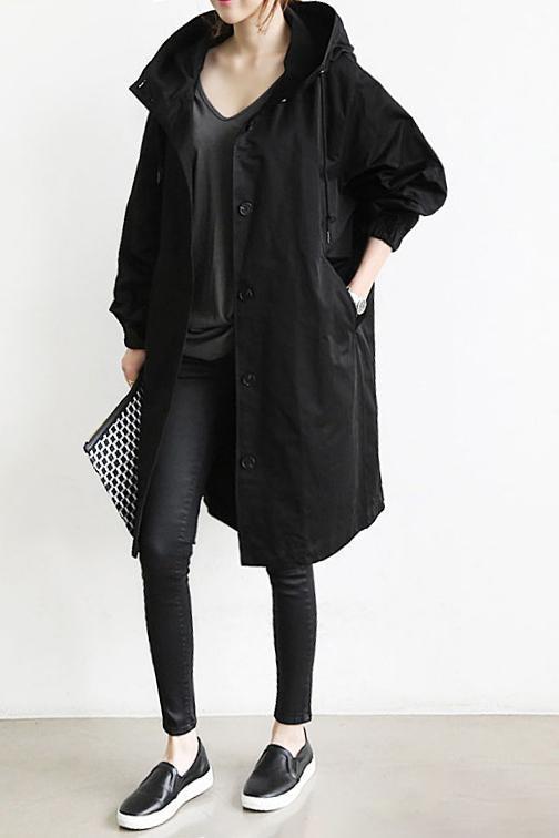 Henriette™ - Cardigan long femme élégant à col et poches