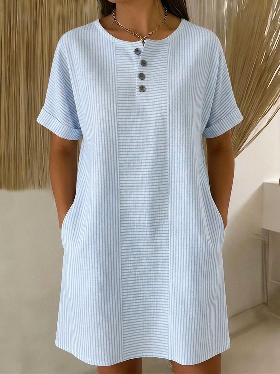 Nelyxa™ - Robe Femme Fluide Respirante Décontractée Usage Quotidien