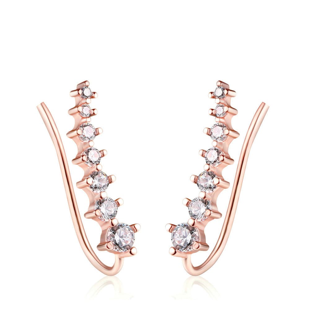 Océane™ - Boucles d'oreilles sept étoiles scintillantes