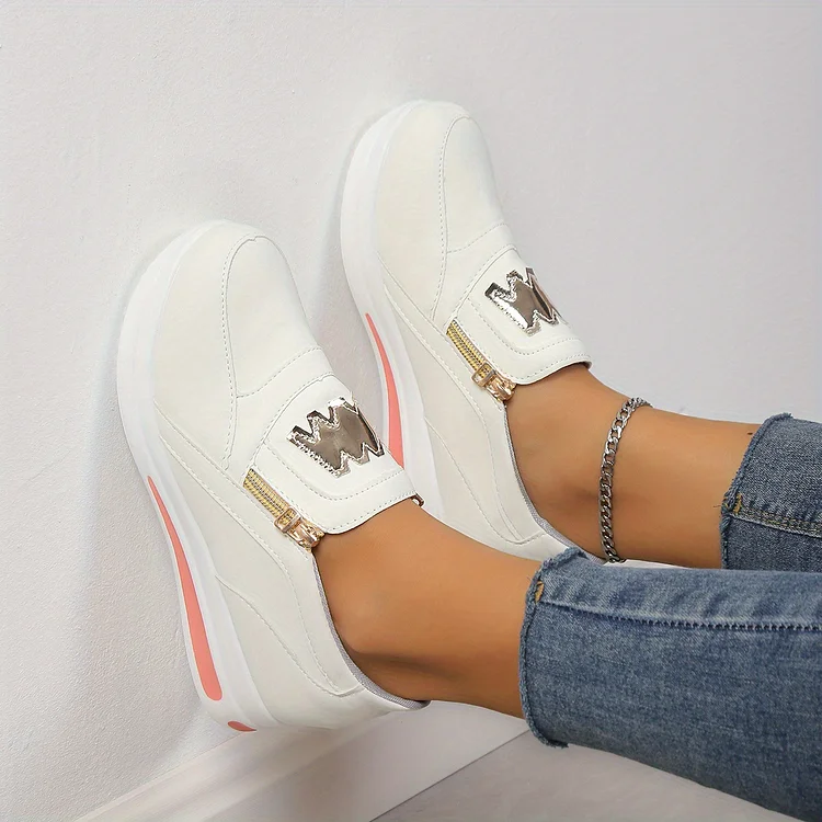 Nella™ - Chaussures Orthopédiques Confortables avec Plateforme Casual Slip-on pour Femme