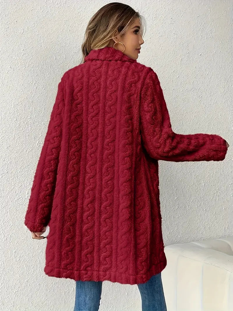 Léa™ - Manteau en fausse fourrure pour femme