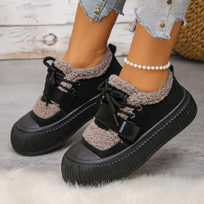 Nirelia™ - Baskets Chaudes Confort Hiver pour Femmes