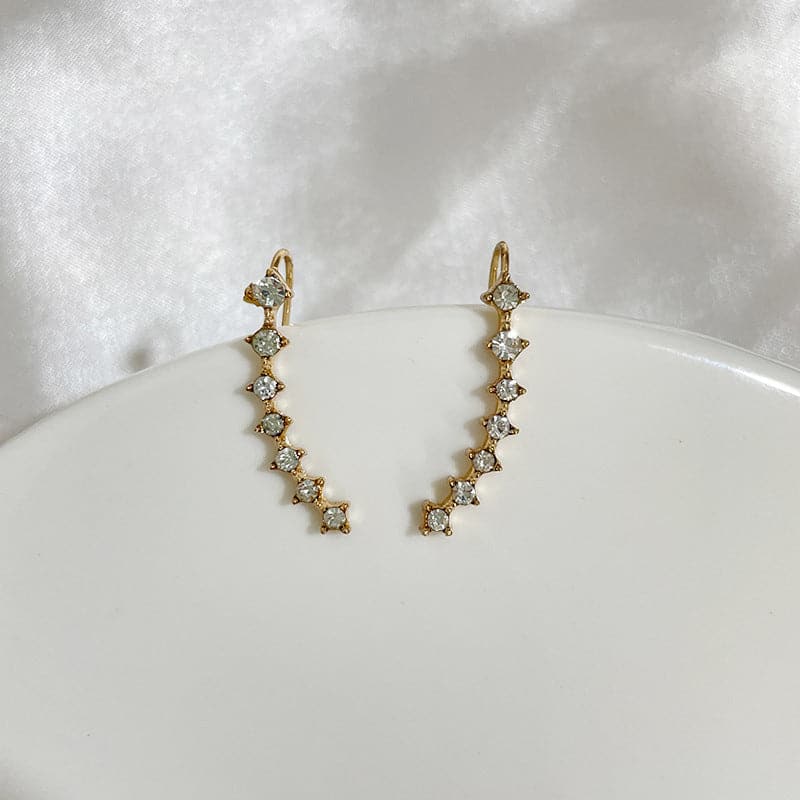 Océane™ - Boucles d'oreilles sept étoiles scintillantes