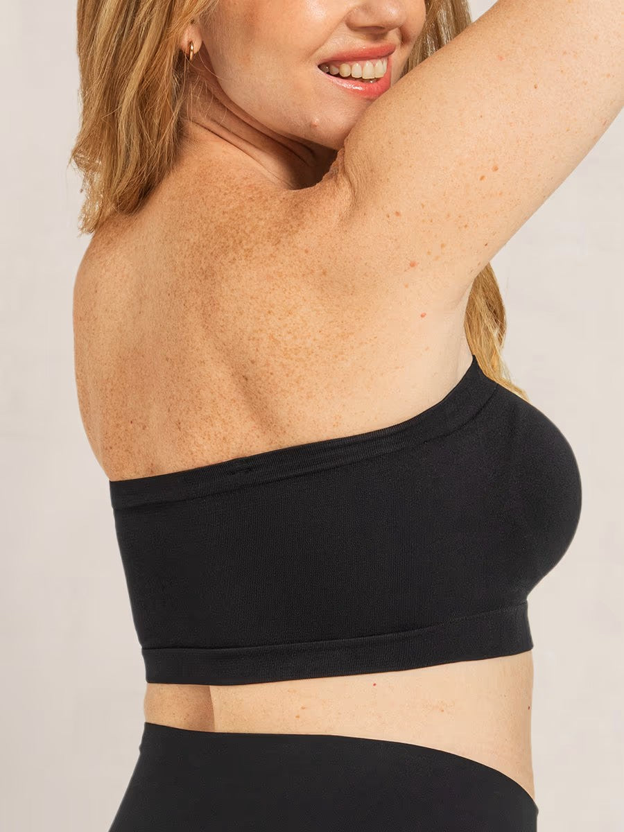 Lysena - Soutien-gorge bandeau sans bretelles ajustable avec confort sans fil