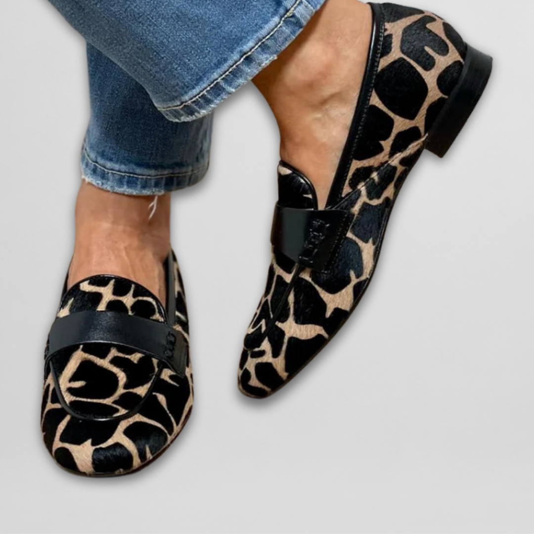 Quirelle™ - Mocassins à Imprimé Animal