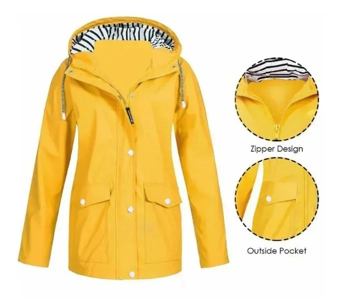 Pavira™ - Veste Imperméable et Coupe-Vent pour Femme
