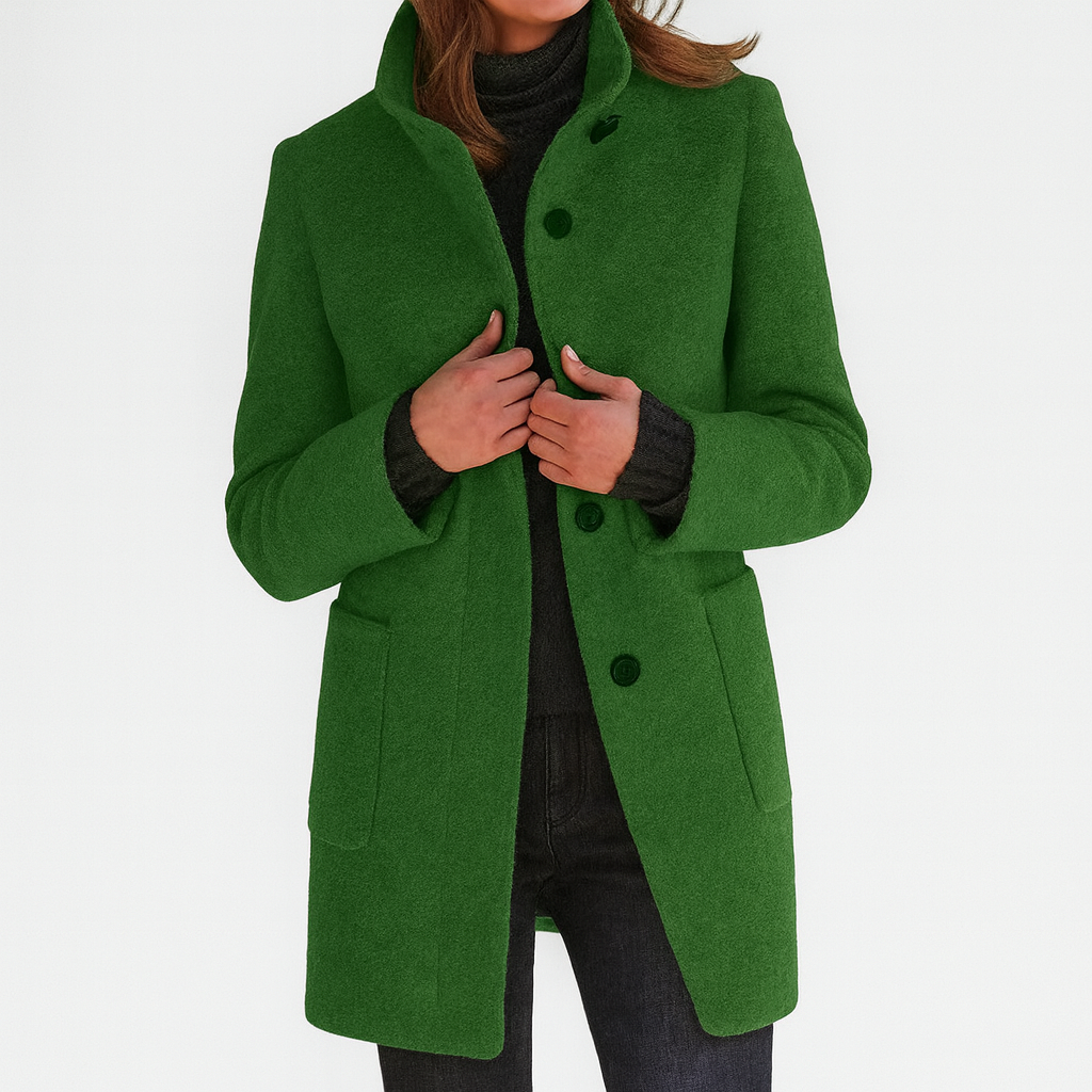 Marionne™ - Veste pour femme avec col montant pour un style élégant et fonctionnel