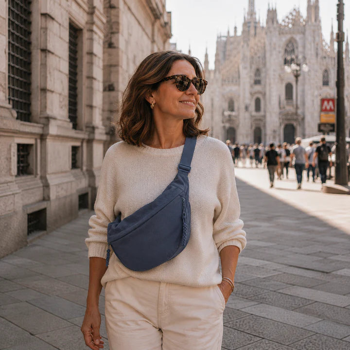 Fiorae - Sac à bandoulière femme en nylon imperméable