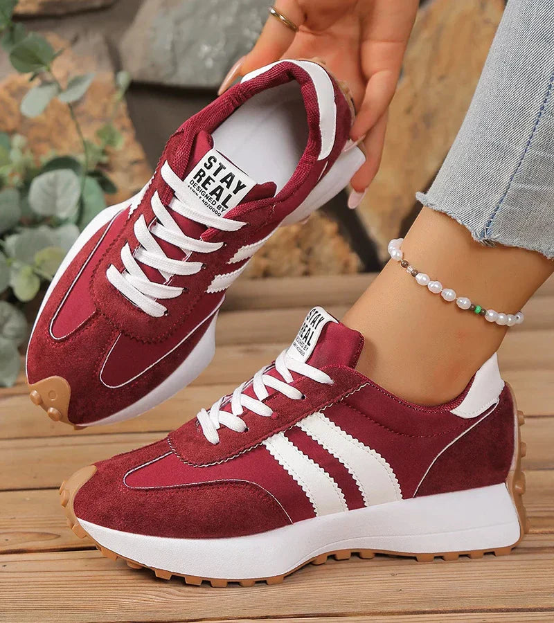 Quivelle - Sneakers Confort à Plateforme Ergonomique