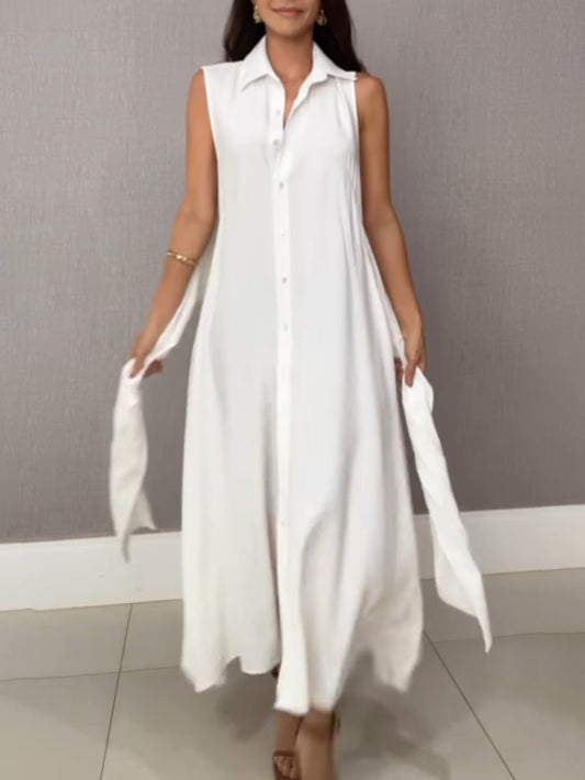 Romaine™ - Robe Élégante avec Couverture du Ventre